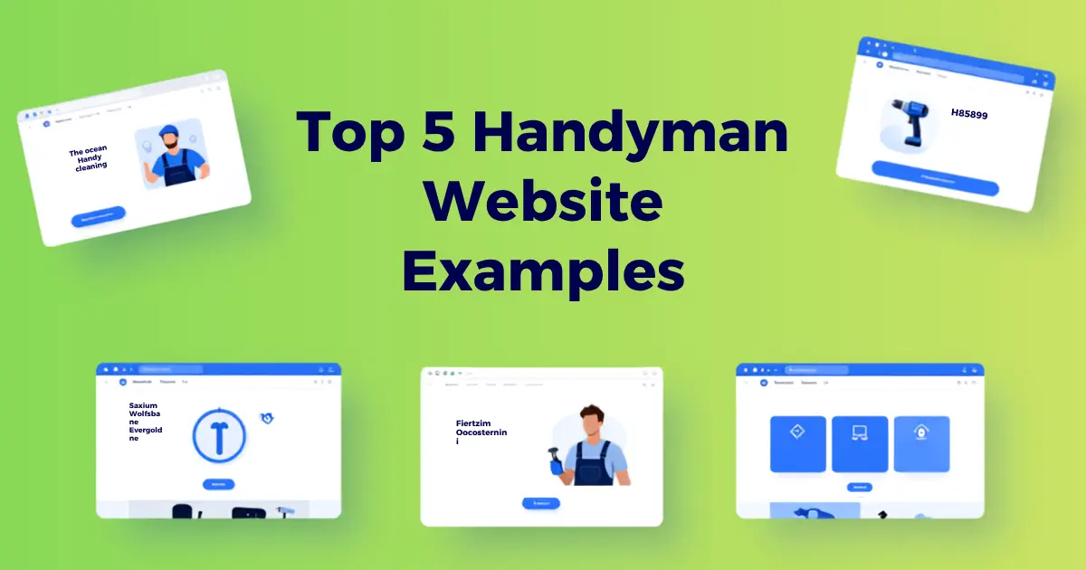 Five handyman website examples that get leads